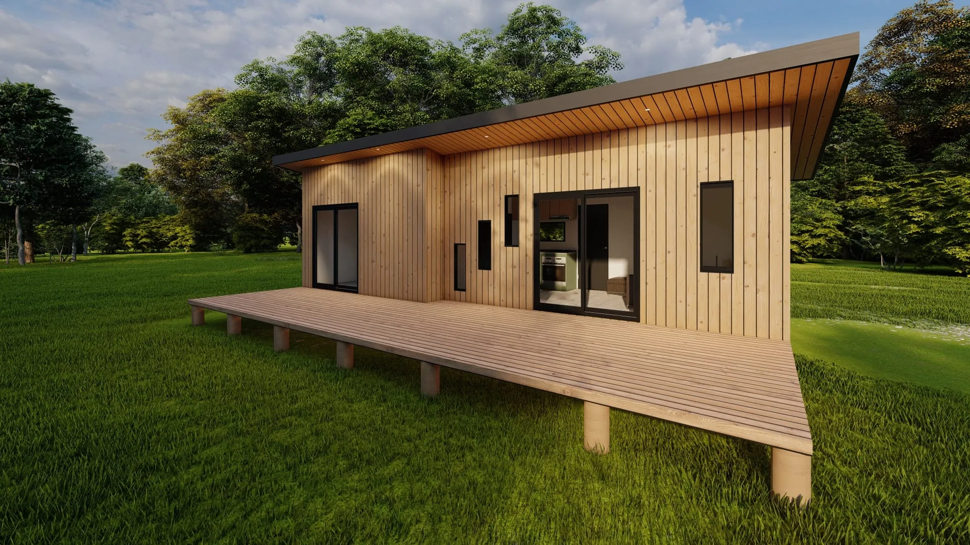 Casa prediseñada 35 m², imagen 2