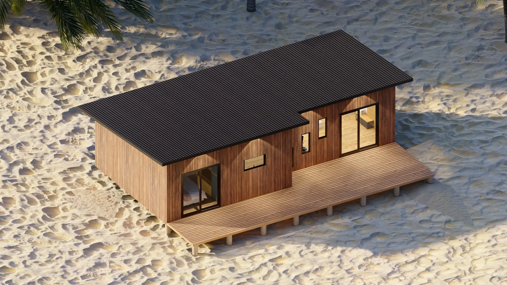 Casa prediseñada 55,5 m², imagen 2
